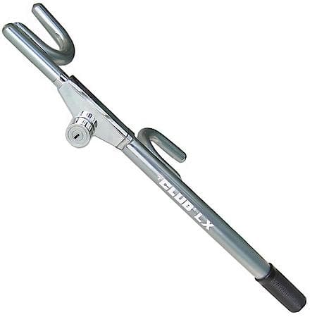 The Club LX Chrome Steering Wheel Lock and Vehicle Anti Theft Device