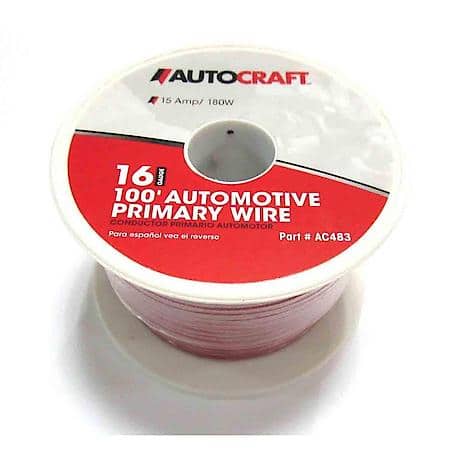 PRIM WIRE 16 GA-RED