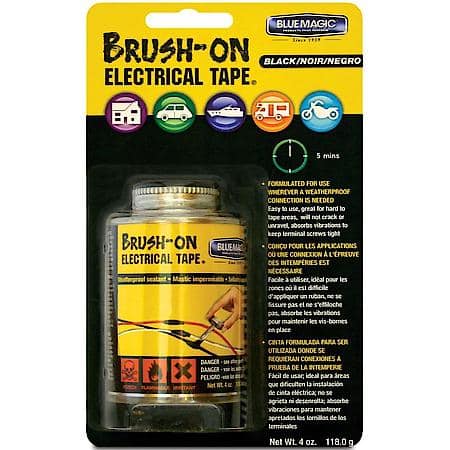 Brush On Electrical Tape - Black