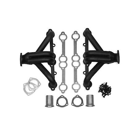 Universal Block Hugger Header: Tube Size 1.625", Collector Size 2.5"