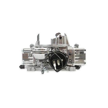 Street Carburetor: 600 CFM, Electric Choke, 4 Barrel, Square Bore, Single Inlet, Shiny