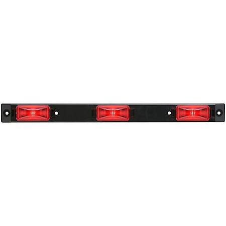 Red sealed LED identification light bar