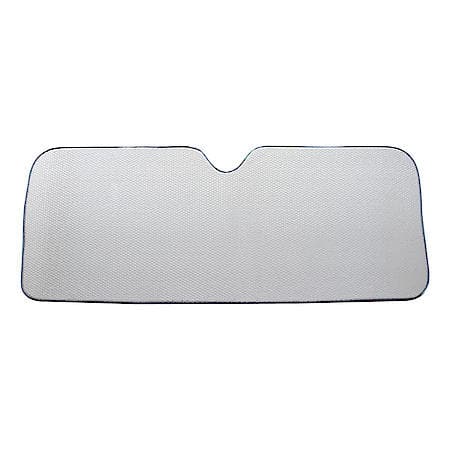 Windshield Sunshade, Silver Double Bubble, Jumbo 67"x27", Accordion Style