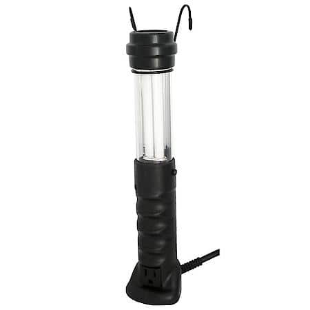 13 Watt Pro Fluorescent Work Light - 25' 16/3 Flashlight End with Tap