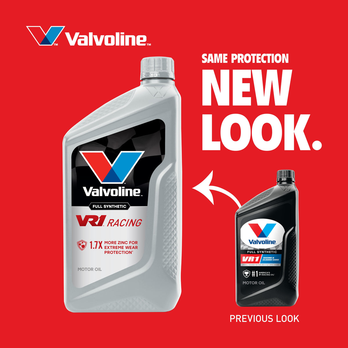 Valvoline VR1 Full Synthetic 10W-30 Motor Oil 1 Quart 679083