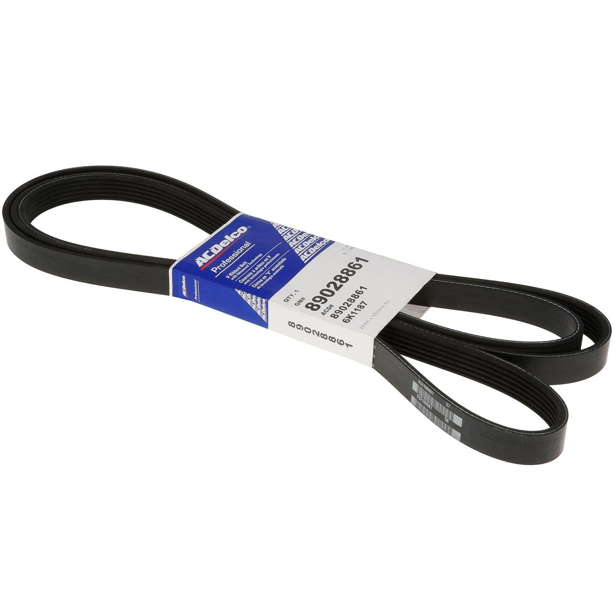 ACDelco Gold Serpentine Belt 6K1187 (2/2)