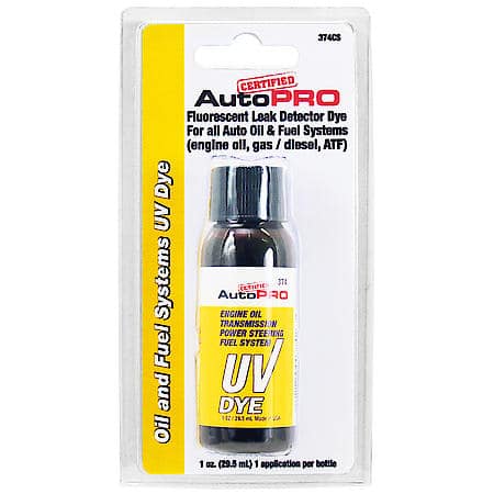 Certified Auto Pro Oil And Fuel Systems UV Dye (1 oz.)