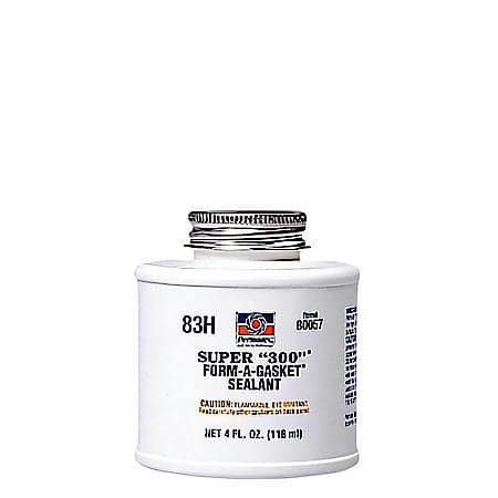 Super "300" Form-A-Gasket Sealant, Non-hardening, 4 ounces