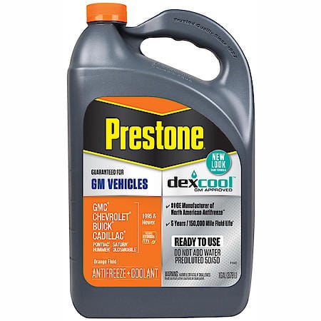 Antifreeze & Coolant: 50/50 Ready-to-Use, Dex-Cool Compatible, 1 Gallon