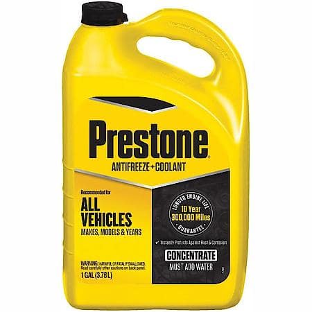Antifreeze & Coolant: Concentrate, Universal, Protects Against Buildup & Rust, 1 Gallon