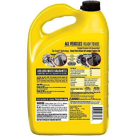 Antifreeze and Coolant: 50/50 Ready-to-Use, Universal, Protects Against Corrosion, 1 Gallon