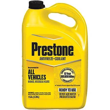 Antifreeze and Coolant: 50/50 Ready-to-Use, Universal, Protects Against Corrosion, 1 Gallon