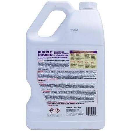 Purple Power Concentrated Industrial Strength Cleaner/Degreaser 1 GL