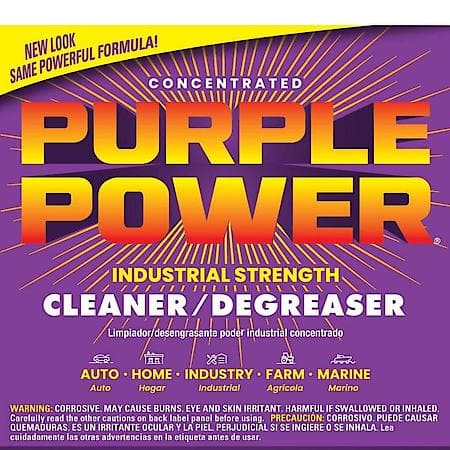 Purple Power Concentrated Industrial Strength Cleaner/Degreaser, 5 Gallon