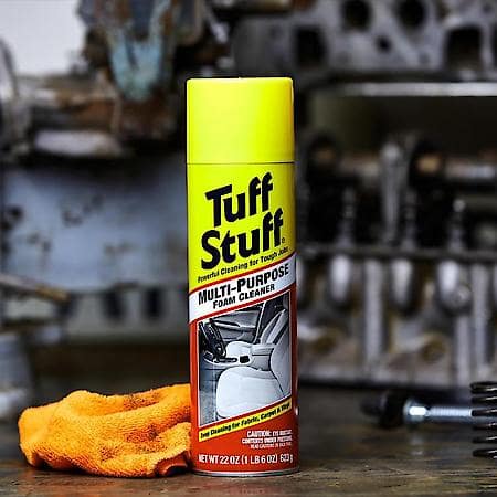 Tuff Stuff Multi-Purpose Foam Cleaner Deep Cleaning for Carpet, 22oz