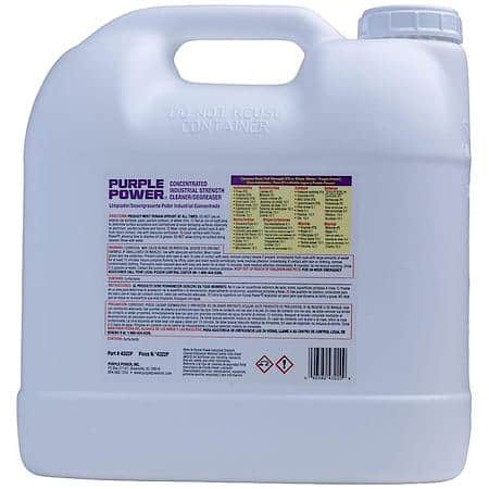 Purple Power Concentrated Industrial Strength Cleaner/Degreaser 2.5 GL
