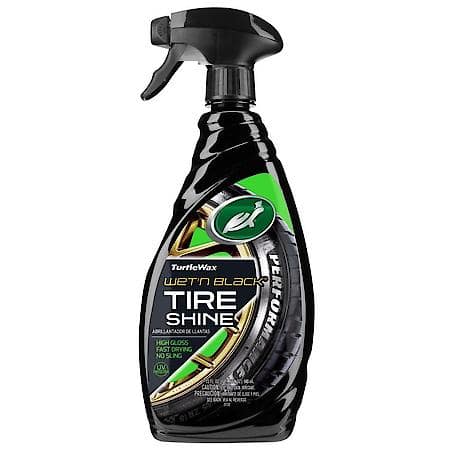Wet'N Black Ultra Wet Tire Shine : Cleans, Shines And Protects Tires In One Easy Step, 23 oz.