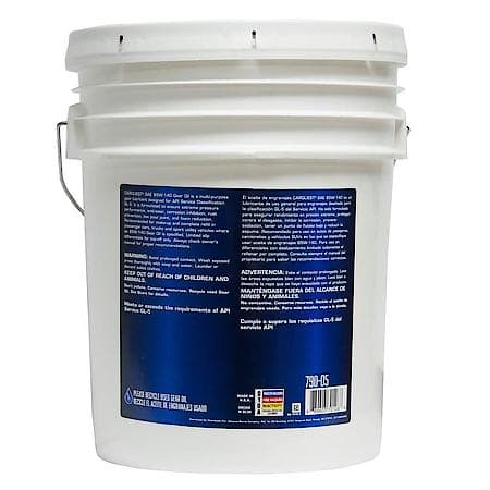 Gear Oil - 85W140, 5 Gallon