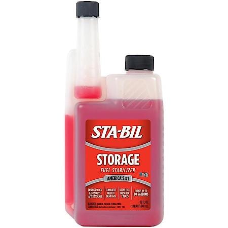 Storage Fuel Stabilizer: Fuel Treatment, Keeps Fuel Fresh During Storage, 32 oz
