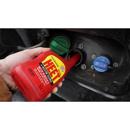 Premium Fuel-Line Antifreeze Water Remover & Injector Cleaner Fuel Treatment: Year-Round Use, 12 oz
