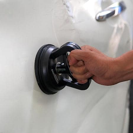 Body Repair Dent Puller, Dent Remover, Locking Suction Cup, Black, 4.5"