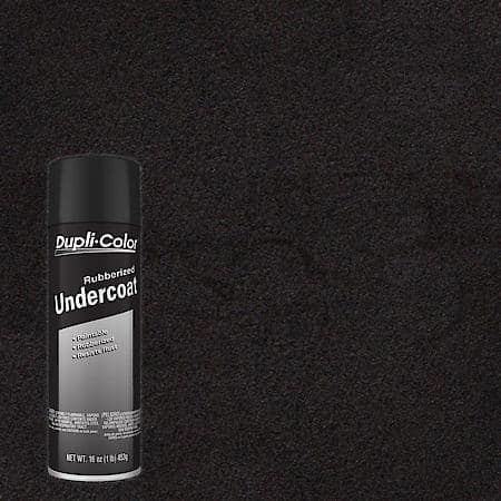 Professional Rubberized Undercoat, Black, 16 oz.