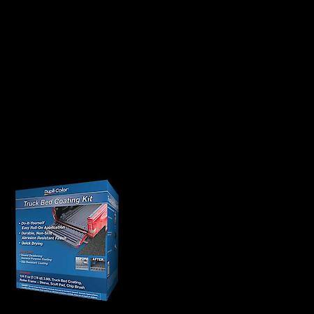 Dupli-Color, Truck Bed Coating Kit, Black, 1-gal