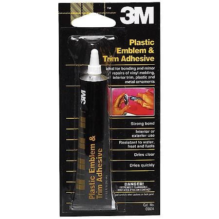 Plastic Emblem and Trim Adhesive