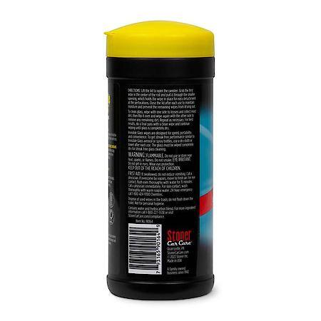 Premium Glass Cleaner Wipes : Streak-Free and Crystal-Clear Results, 28ct