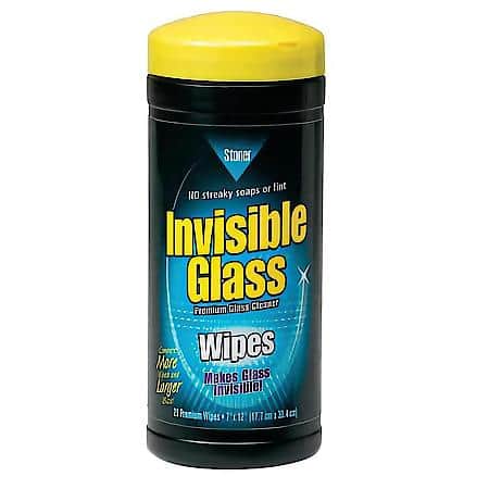 Premium Glass Cleaner Wipes : Streak-Free and Crystal-Clear Results, 28ct