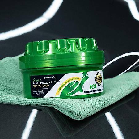 Super Hard Shell Finish Soft Paste Wax; Cleans, Shines and Protects, 14 oz.