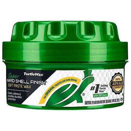 Super Hard Shell Finish Soft Paste Wax; Cleans, Shines and Protects, 14 oz.