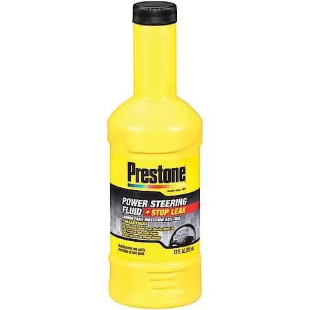 Power Steering Fluid: All Vehicles, With Stop Leak, Restores & Conditions Seals, 50k miles, 12 Oz.