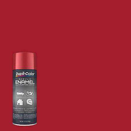 Dupli-Color, Multi-Purpose Enamel, Gloss, Cherry Red, 12-Oz