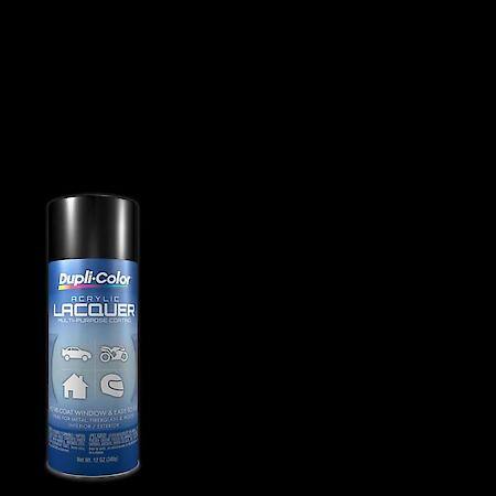 Dupli-Color, Multi-Purpose Lacquer, Gloss, Black, 12-Oz