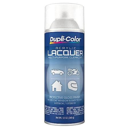 Multi-Purpose Lacquer, Gloss, Clear, 12-Oz