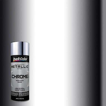 Dupli-Color, Automotive Metallics, High Gloss, Chrome, 11-oz