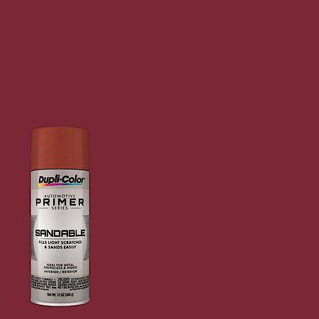 Multi-Purpose Sandable Primer, Red Oxide, 12-Oz