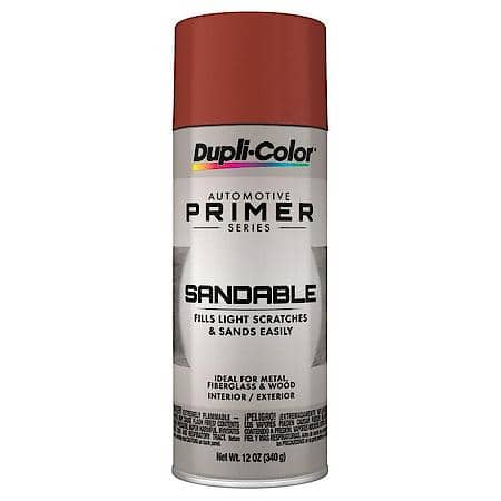 Multi-Purpose Sandable Primer, Red Oxide, 12-Oz