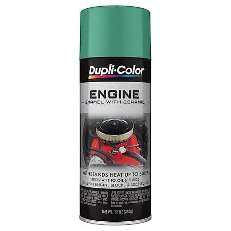 Engine Paint With Ceramic, Alpine Green, 12-Oz