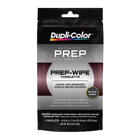 Dupli-Color, Prep-Wipe Towlette, PW100, 8-1/2 in x 11 in, 1 Box, 1 count