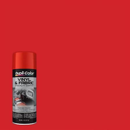 Dupli-Color, Vinyl & Fabric Spray, Red, 11-oz
