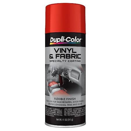 Dupli-Color, Vinyl & Fabric Spray, Red, 11-oz