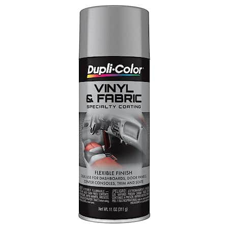 Vinyl & Fabric Spray, Medium Gray, 11-Oz