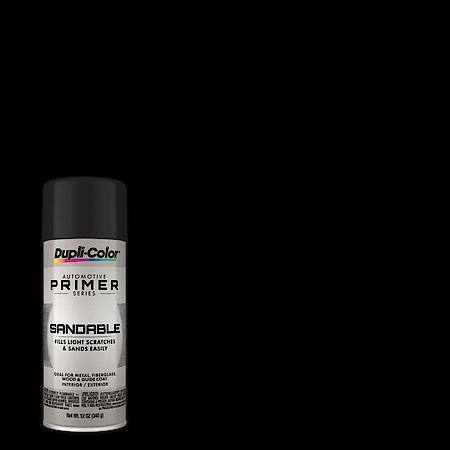 Multi-Purpose Sandable Primer, Black Hot Rod, 12-Oz