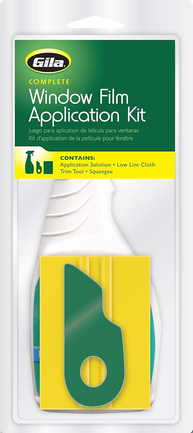 Gila RTK500 06008001427 Window Film Complete Installation Kit, 1-Pack ( Packaging May Vary )