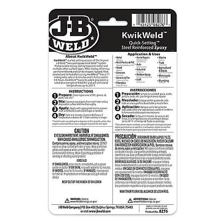 KWIKWELD TWIN TUBE - 2 OZ
