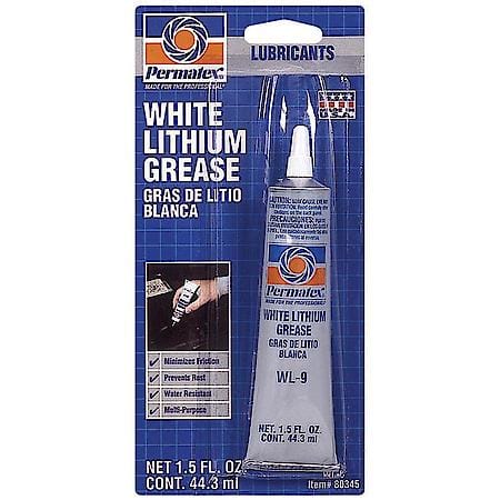 Advanced All-Purpose White Lithium Grease For Rust Prevention, 1.5 oz.
