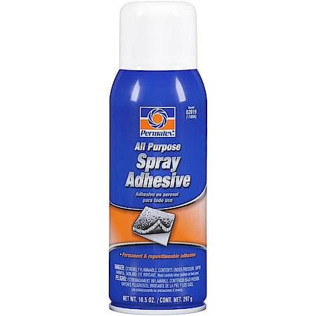 All-Purpose Spray Adhesive: Permanent & Repositionable, Water-Resistant, 10.5 oz.