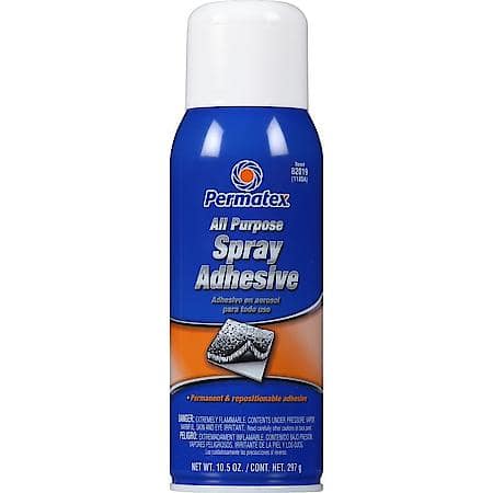 All-Purpose Spray Adhesive: Permanent & Repositionable, Water-Resistant, 10.5 oz.